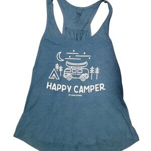 "Happy Camper" Racerback Tee